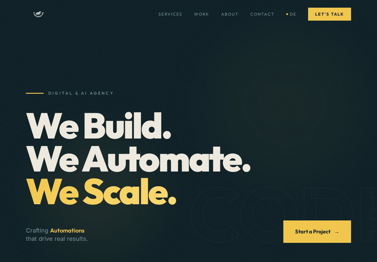 Code & Lime website homepage
